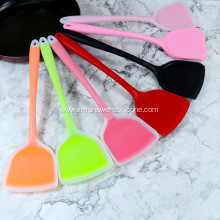 Heat resistant kitchen accessories silicone spatula set